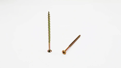 Square drive CSK head self tapping screw